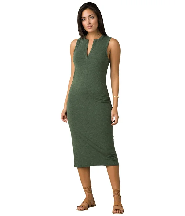 Prana - Women's Foundation Midi Dress, Liqueur Heather, Large