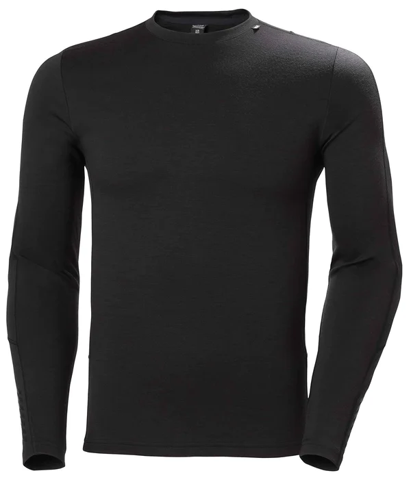 Helly Hansen Lifa Merino Lightweight Crew Black