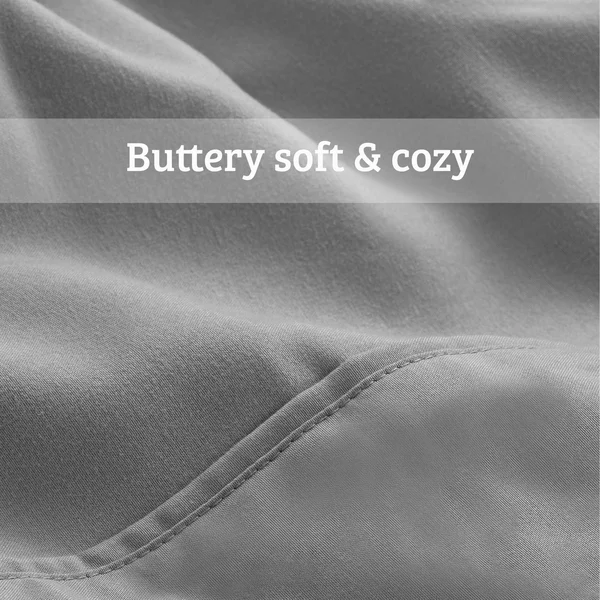 Bare Home Bed-in-a-Bag Down Alternative Comforter & Sheet Set - Comforter Set: Grey, Sheet Set: Grey - California King