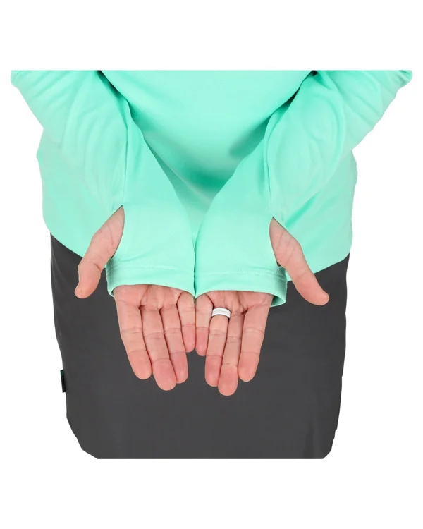 Simms Women's Solarflex Ultracool Hoody - Aruba - M