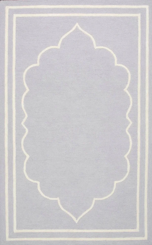 nuLOOM Mtvs172a Hand Hooked Tari 4& x 6& Grey Area Rug