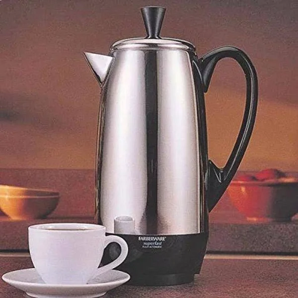Farberware FCP412 Stainless Steel 4 to 12 Cup Electric Perculator
