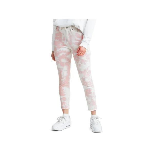 Levi&s Women's 721 High Rise Skinny Ankle Jeans Pink-32