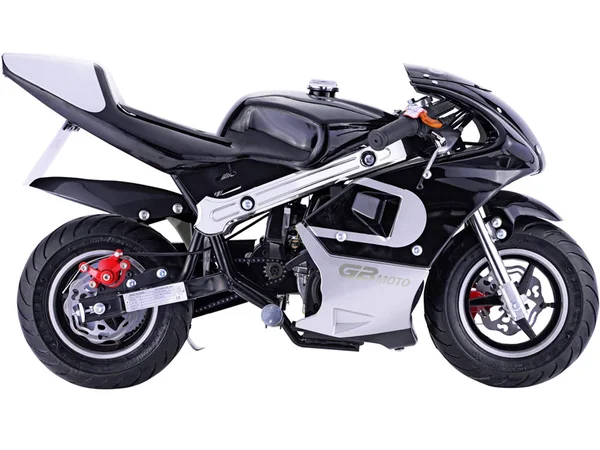 MotoTec GBmoto Black 40cc GAS Pocket Bike 4-Stroke
