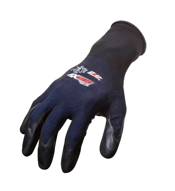 212 Performance AXGLT-05-011 AX360 Grip Lite Nitrile-Dipped Work Glove, 12-Pair Bulk Pack, X-Large