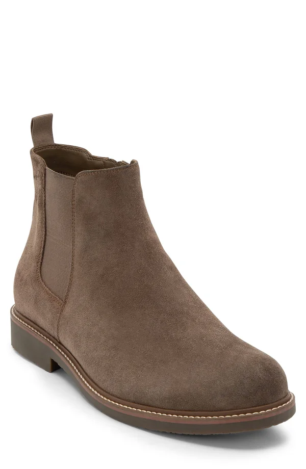 Men's Blondo Grant Waterproof Chelsea Boot 5358239 - 10.5 M, Black Suede