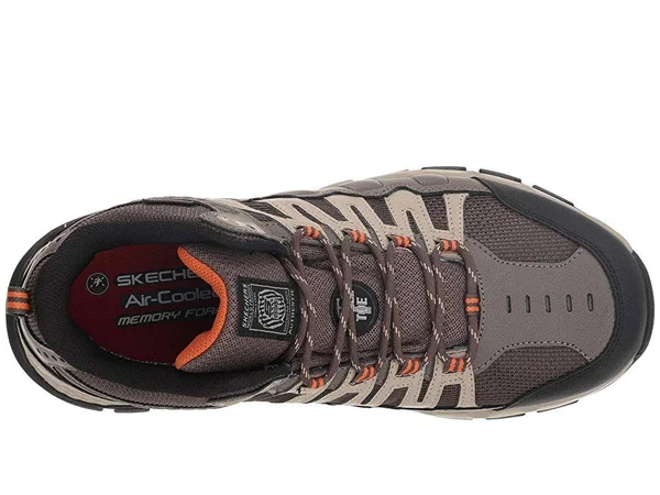 Skechers Men's Work Queznell Steel Toe Waterproof Boot - Light Tan