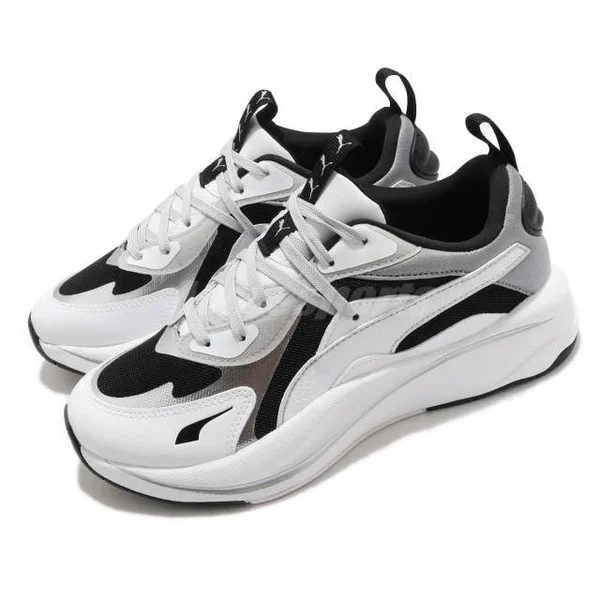 Puma RS-Curve Glow Wns Black White Silver Women ... - Size 6.5 Women