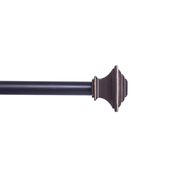 Kenney Fast Fit Easy Install Mission Curtain Rod - Brown