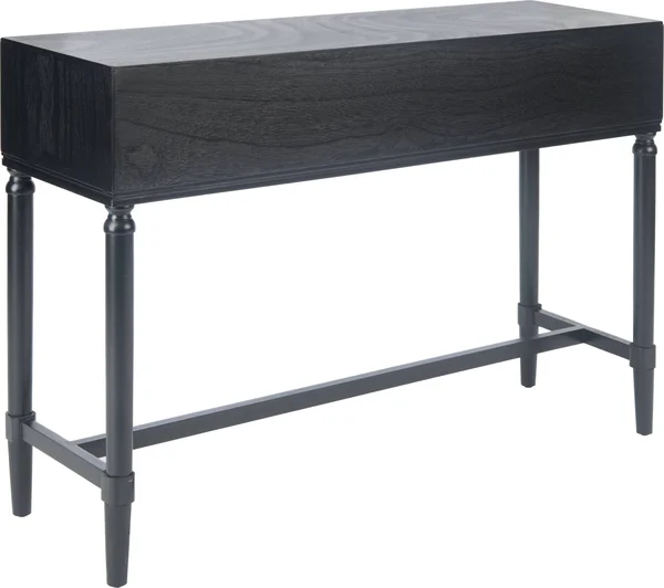 Safavieh CNS5730A Aliyah 4 Drawer Console Table Black