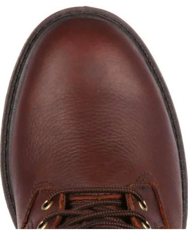 Georgia Boot Men's 6 in. Homeland Waterproof Work Boot - G106, Brown