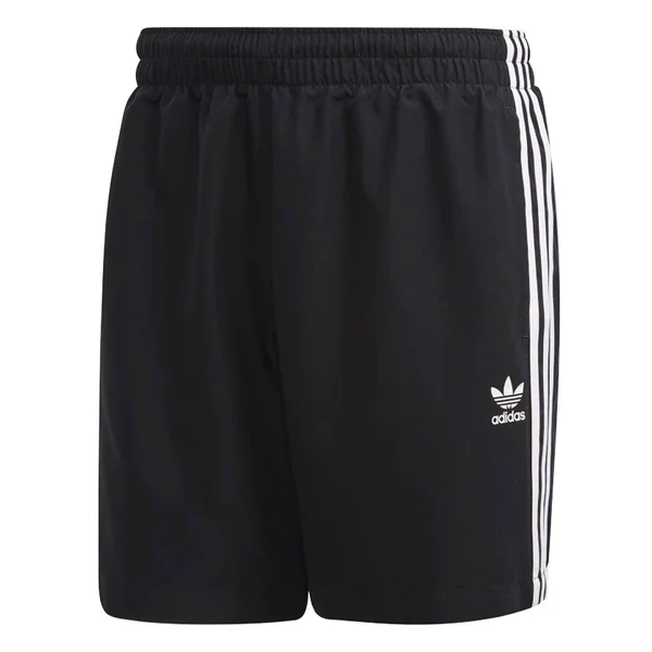 Adidas Originals 3 Stripes Swim Shorts Black