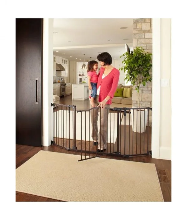 North States Deluxe Decor Gate - Bronze