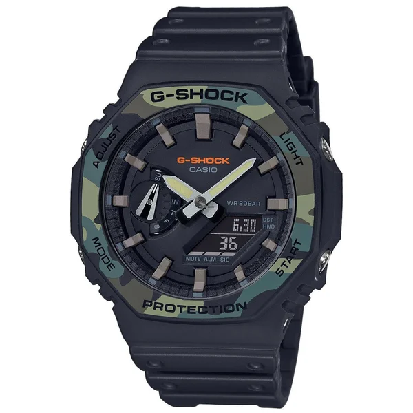 G Shock Utility GA2100 Black/Camo