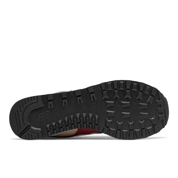 New Balance 574 Scarlet Men's Shoes - Red, Size: 8