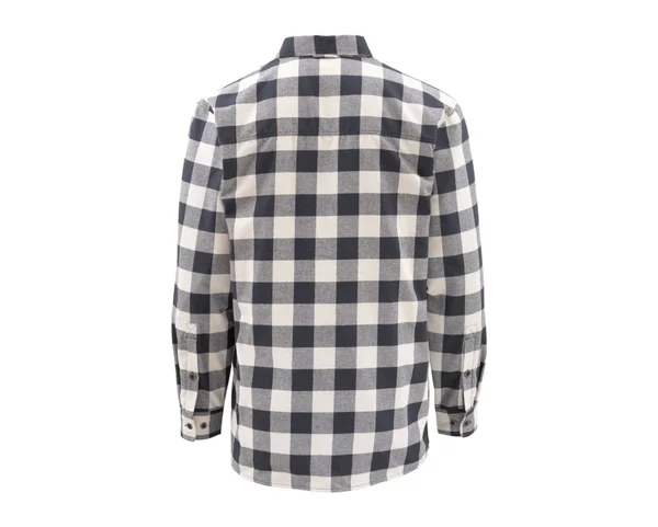 Simms - Coldweather Shirt - Sand Buffalo Plaid, XL