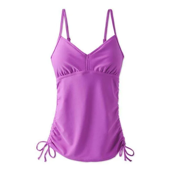 Moorea Tankini Top S - Cream Horchata