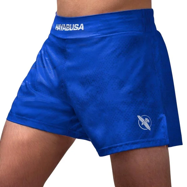 Hayabusa Arrow Kickboxing Shorts - Blue - XX-Large at Hayabusa Fightwear