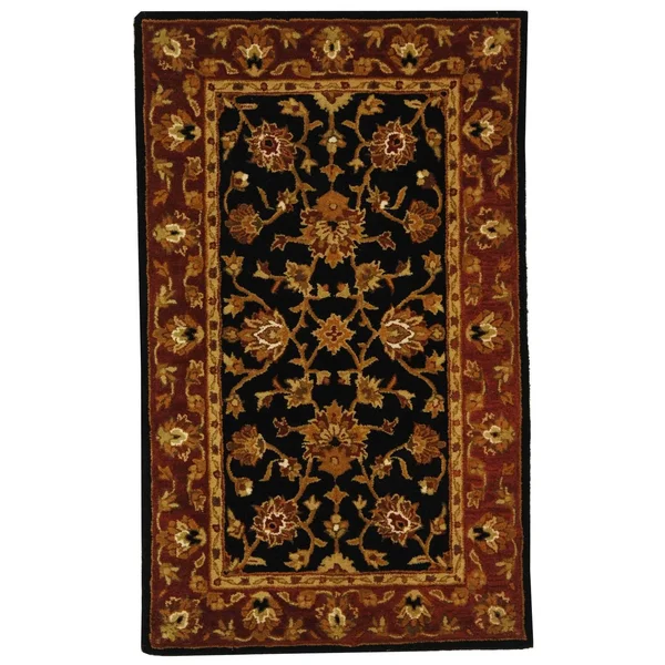 Safavieh Heritage HG112A 4&6x22 x 6&6x22 Black, Red Rug