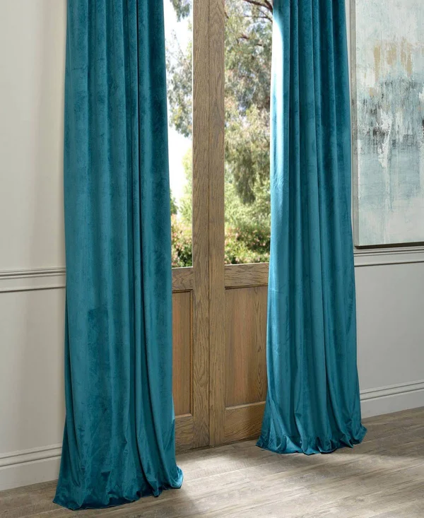 Signature Blackout Velvet Curtain Panel