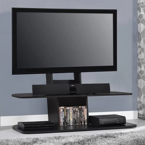 Beaumont Lane 65x22 TV Stand with Mount in Black - BL-4754-555761