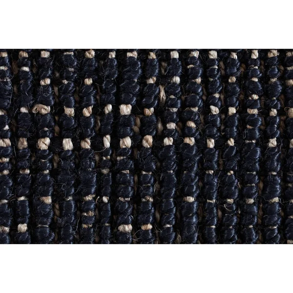 8'x10' Marlowe Jute Area Rug Charcoal Gray/Natural - Anji Mountain