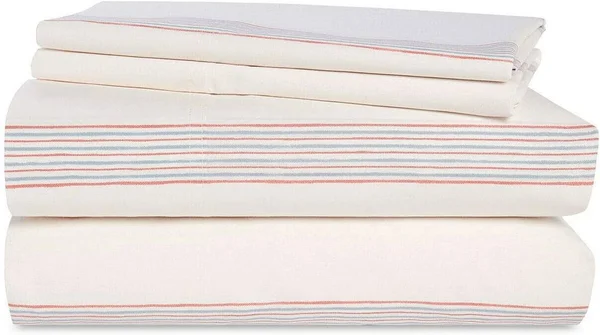 Lauren Ralph Lauren Marley Sheet Set - Cream Multi - Queen