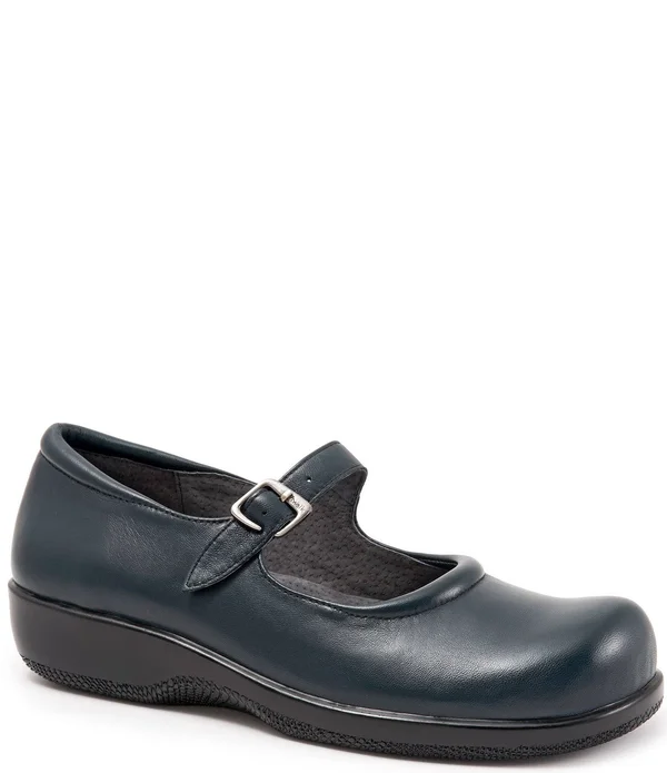 SoftWalk Women's Mary Jane, Jupiter - Navy 8 WW