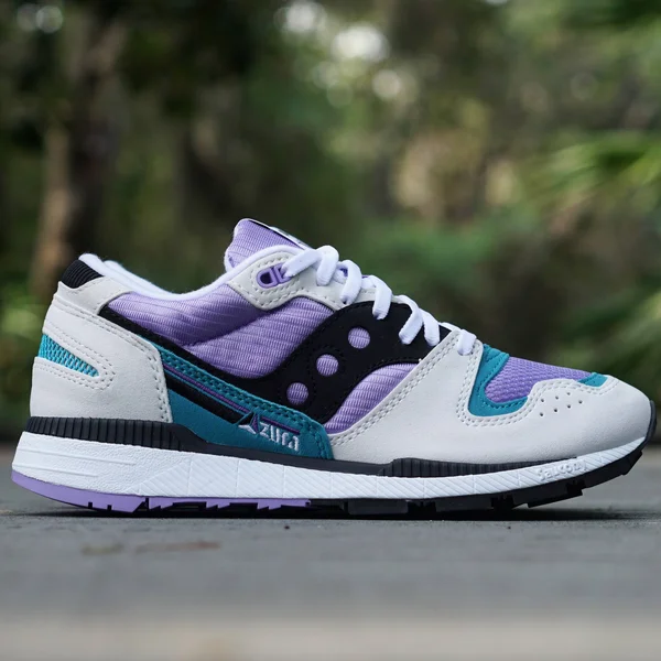 Saucony Azura Size: 8M - White, Violet, Capri