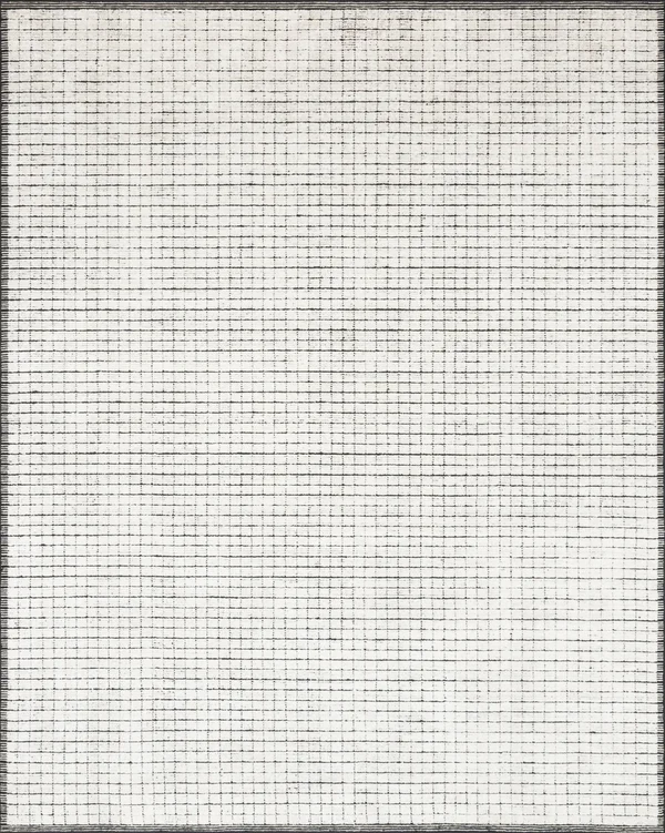 Loloi Beverly BEV-01 Ivory Black Rug - 2 ft x 3 ft