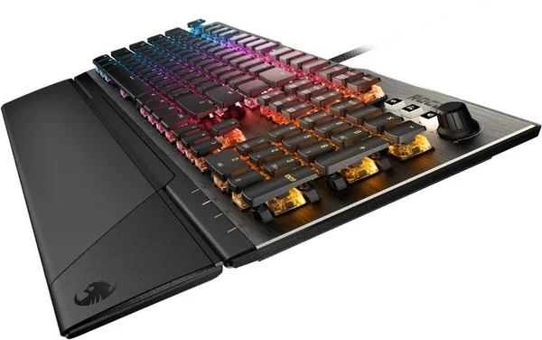 Roccat - Vulcan 120 Aimo Wired Gaming Mechanical Keyboard with Back Lighting - Black