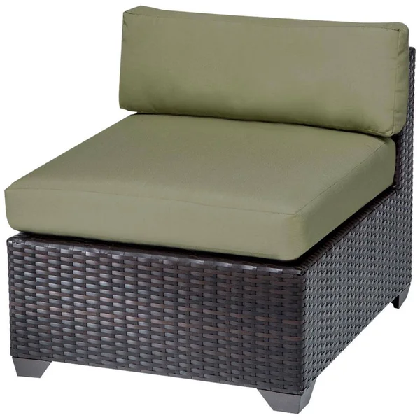 TK Classics TKC010b-AS Belle Armless Sofa - Cilantro