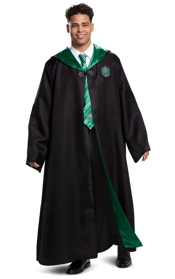 Adult Slytherin Robe Deluxe Costume - 38-40
