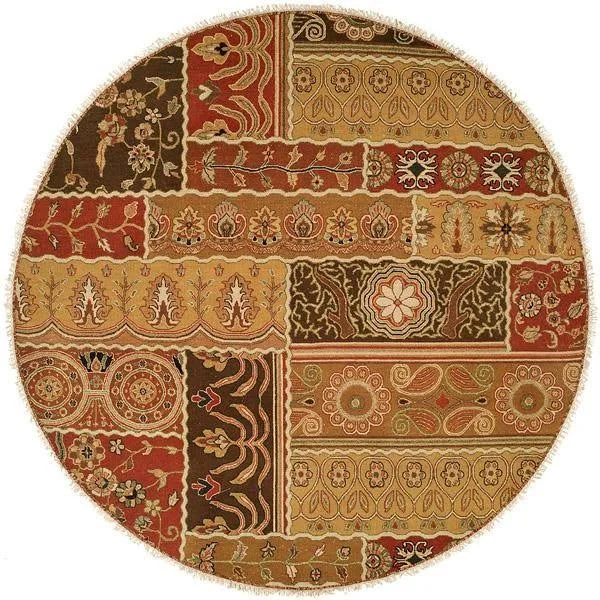 Kalaty Area Rug Caspian CP-823 Transitional Multi, 3& x 5& Rectangle