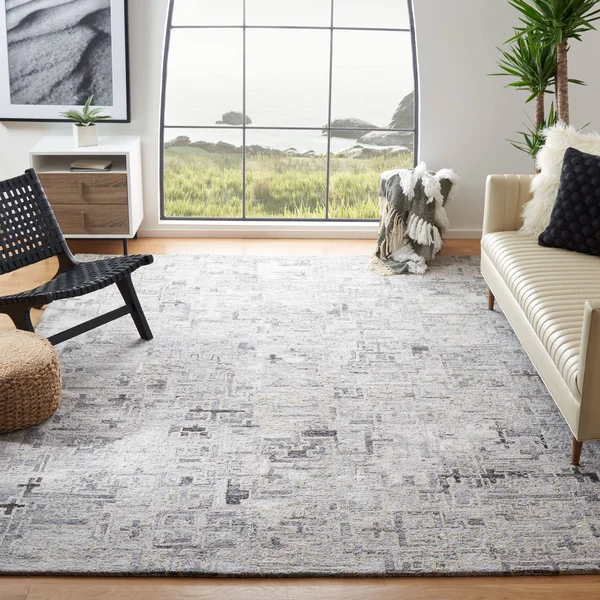 Safavieh Rugs Abstract Ivory - Black 3' x 5'