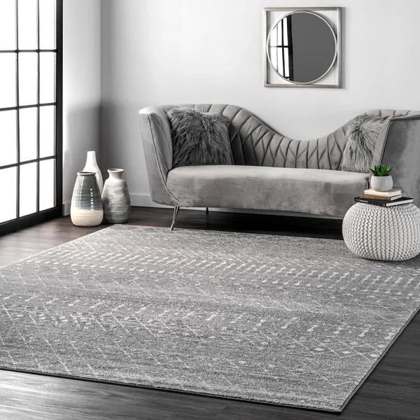 nuLOOM Moroccan Blythe Area Rug, 5& x 8& Oval, Multi