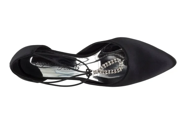 Easy Street Women's Moonlight Pump - Size: 12, Black Satin