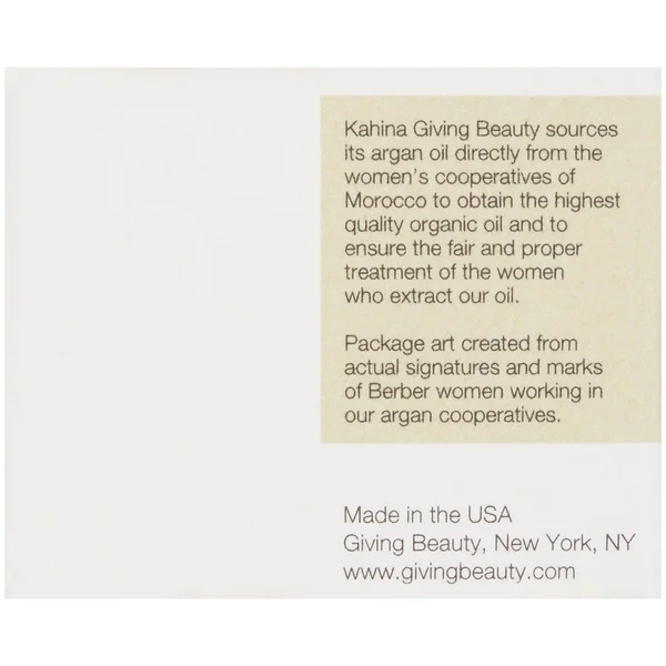 Kahina Giving Beauty Eye Cream