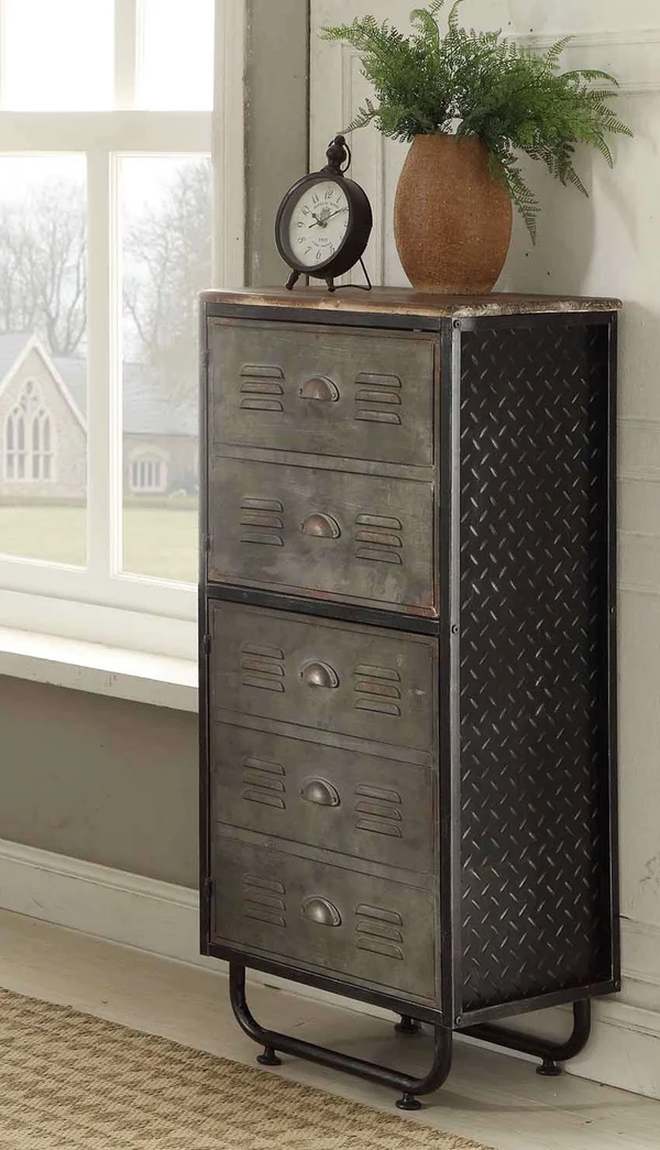 4D Concepts Locker Collection 2 Door Bookcase