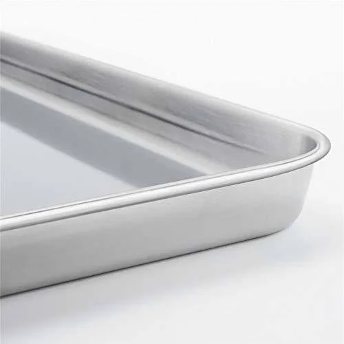WEZVIX Large Baking Sheet with Cooling Rack Stainless Steel Baking Tray Cookie S