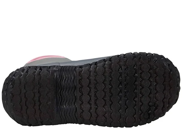 Bogs York Solid Boot - Kids& Gray, 2.0