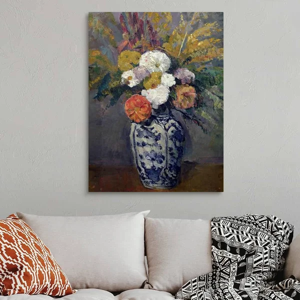 Dahlias - c.1873, Canvas Wall Art, 30x40, Great Big Canvas