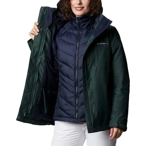 Columbia Whirlibird IV interchange Jacket - Women's Cirrus Grey Crossdye, XL