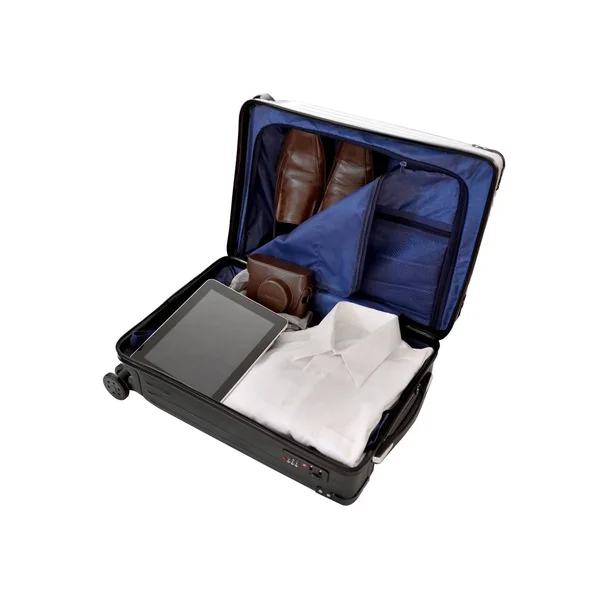 NCAA Alabama Crimson Tide 21x22 Executive Two-Tone Carry on Suitcase - White