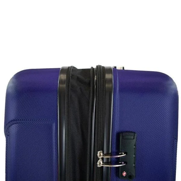American Green Travel Denali 3-Piece Spinner Luggage Set in Navy