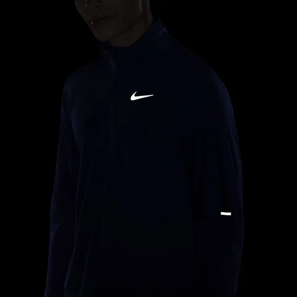 Nike Dri-Fit Men's 1/2-Zip Running Top - Astronomy Blue - M