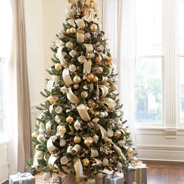 Balsam Hill Vermont White Spruce Premium Prelit Artificial Christmas Tree - 5.5 Feet, Clear Lights
