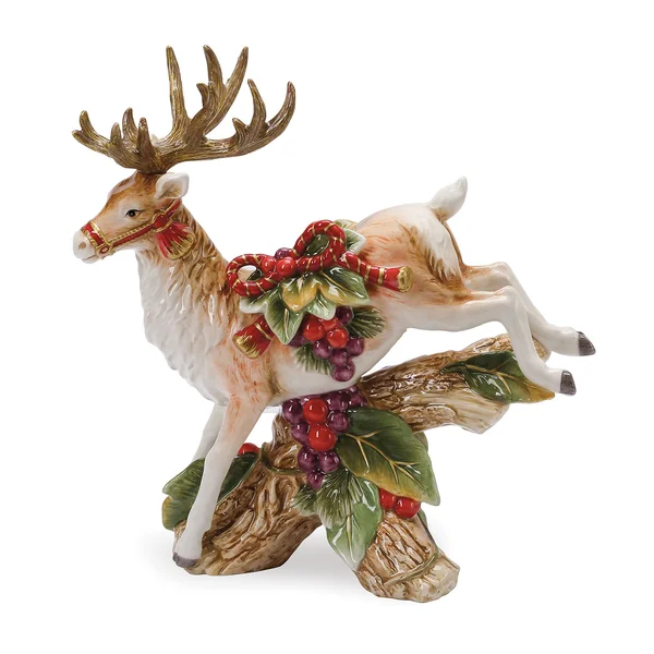 Fitz & Floyd Regal Holiday Figurine Candlestick