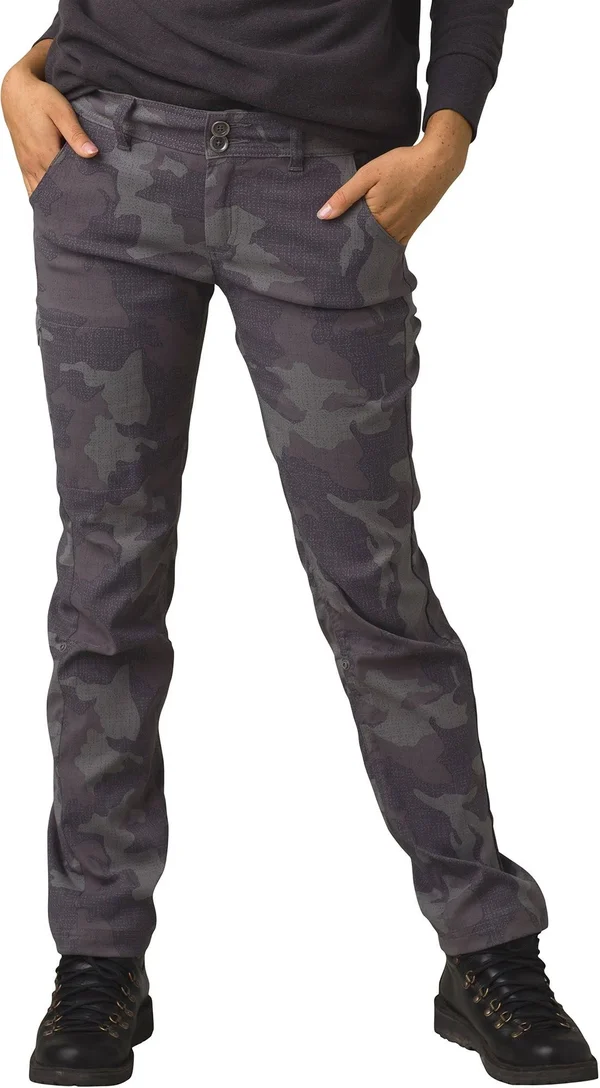Prana Halle Straight Pant - Women's Gravel Camo, 12/Short