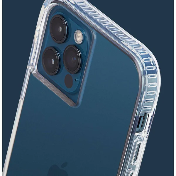 Case-Mate - Tough Plus - Case for iPhone 12 and iPhone 12 Pro (5G) - 15 ft Drop Protection - 6.1 inch - Clear